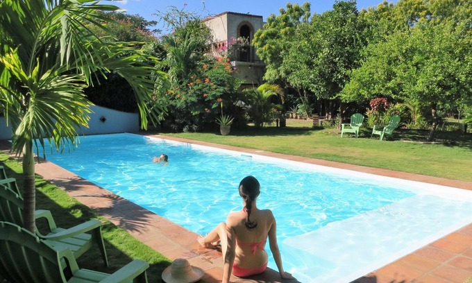 Granada Bed & Breakfast | Casa Palmyra room #3, swimming pool and garage.