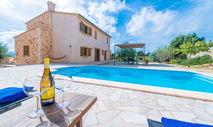 Manacor Villa | CASA PUIG DE NA FRANQUESA - Villa with private pool in Manacor. Free WiFi