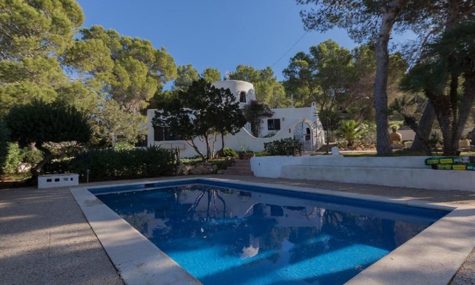 Cala Gracio House | Casa Rosa - House with 3 bedrooms, big private pool and wonderful sea views