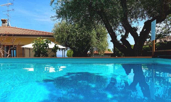 Polpenazze del Garda House | Casa Tea Lake Garda with view and private pool