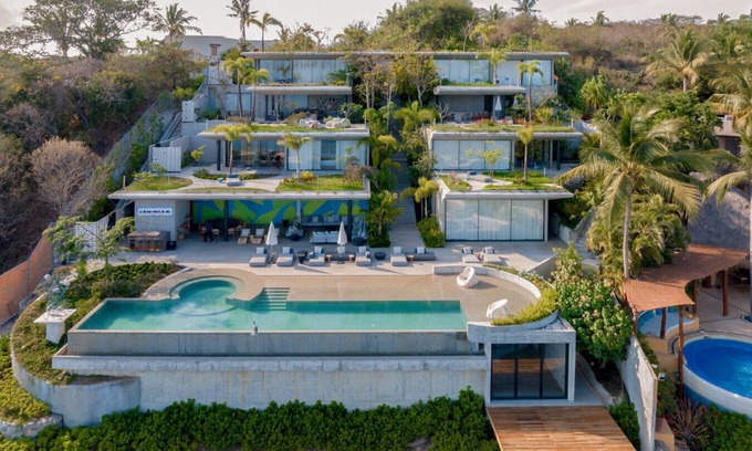 Punta de Mita House | Casa Valhalla in Farallon by Mita Residential. Oceanfront, Staff, Pool, Beach Club