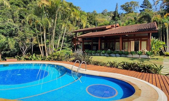 Itaipava House | Casakor, beautiful villa in Itaipava, 4 bedrooms, pool, tennis court,