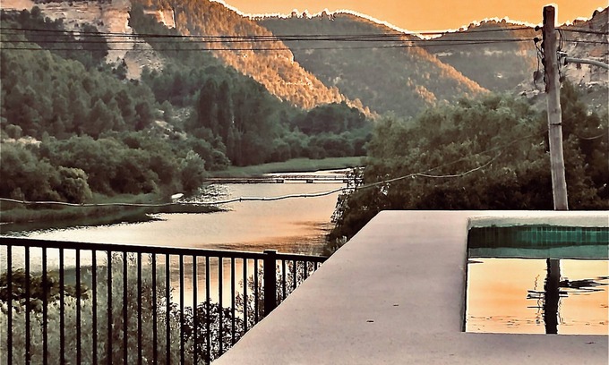 Tolosa Ski Chalet | Casas Rurales Río Tranquilo 1 "Private Pool" Alcalá del Júcar
