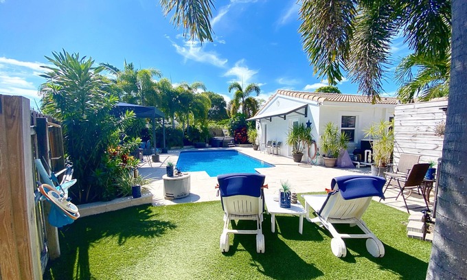 South Middle River House | Casita del Sol with private pool & hot tub!