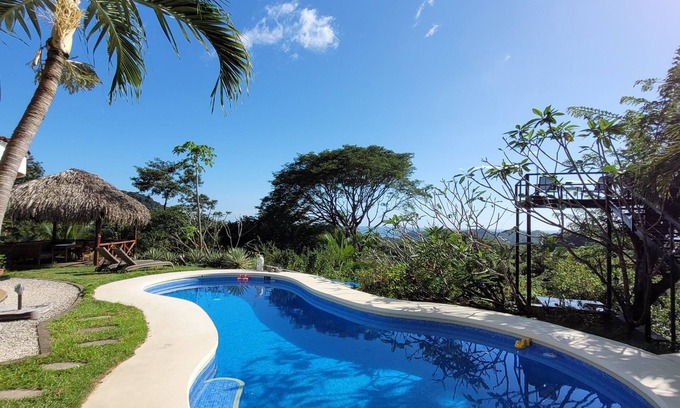 Samara Cabin | Casita in the jungle with shared oceanview terrace
