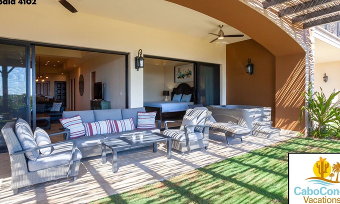 Los Cabos Condo | CCV Quivira-Luxury 2BR Ground Floor Penthouse Condo w/Large Terrace.