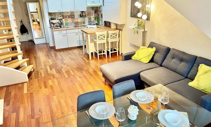 Old Town Apartment | Central Old Town Gem with Rare 40m² Terrace & River Views