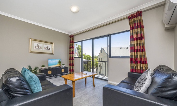 Perth Central Business District Apartment | Central Perth 2-Bed Apartment with Pool & Gym