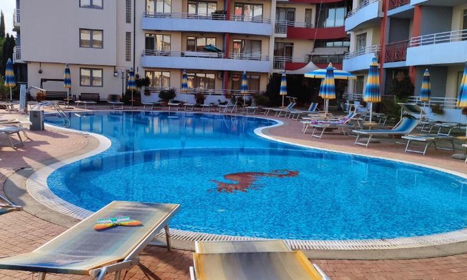 Sunny Beach Apartment | Central Plaza -студио