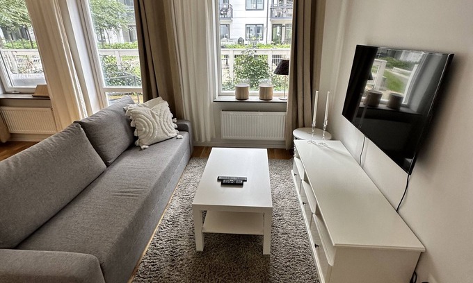 Uppsala Apartment | Centralt Belägen Lägenhet med en Stor Uteplats