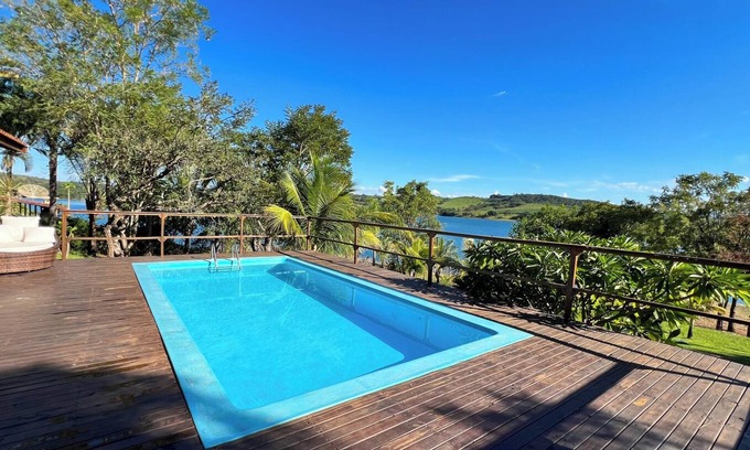 Delfinopolis House | Chácara com lazer completo, Wi-Fi e pet friendly