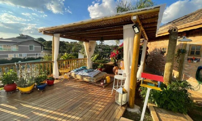 Itupeva House | Chácara com Piscina Condomínio Fechado Vista Sol