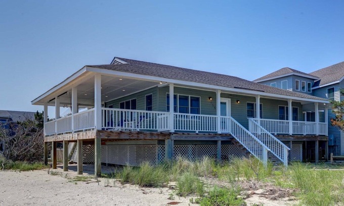 Ocracoke House | Chai Tide: Waterfront Ocracoke Property in Oyster Creek