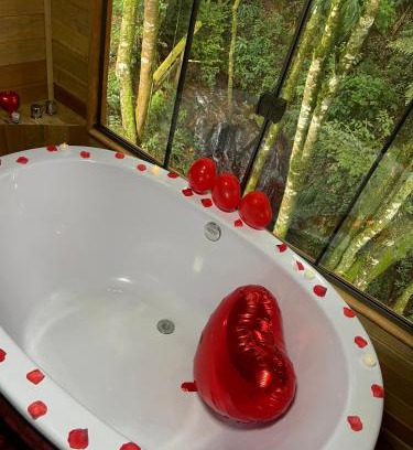 Corrego do Bom Jesus Ski Chalet | chalé Valle das Araucárias