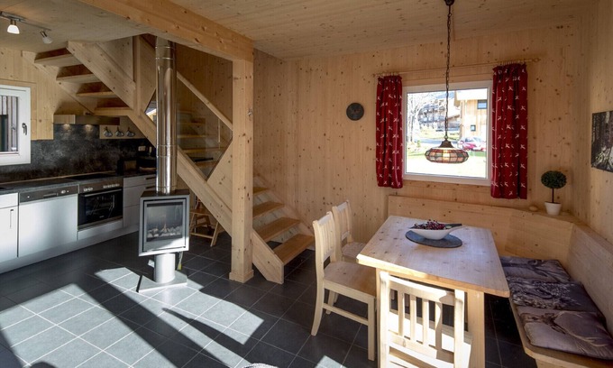 Sankt Lorenzen ob Murau Ski Chalet | Chalet # 4a with 2 bedrooms & IR sauna
