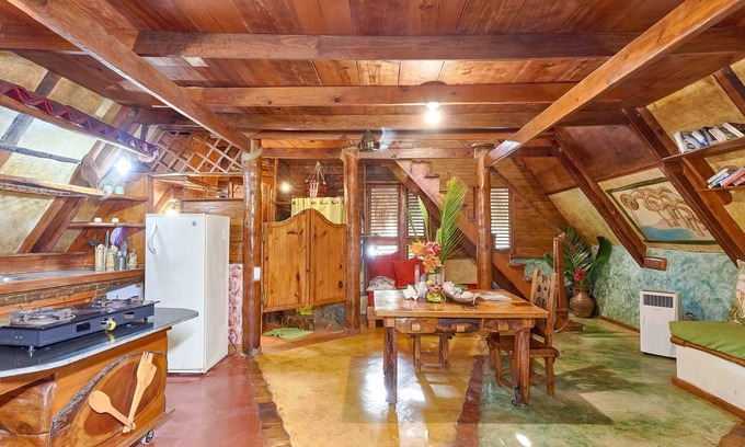 Las Galeras Ski Chalet | Chalet #1 Tropics, signature pool villa at Chalet Tropical bio-hotel