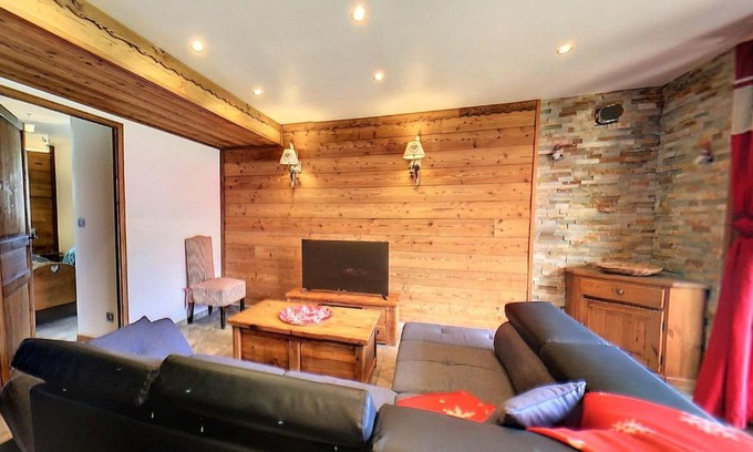 Villarembert Ski Chalet | Chalet 3* · 8 pers · Grand confort · Terrasse · Parking privé - FR-1-267-266