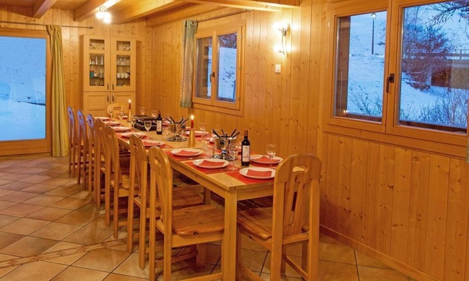Riddes Ski Chalet | Chalet, 350m from ski slopes, sauna, terrace, balcony, fireplace or stove, parking, tv, ski locker