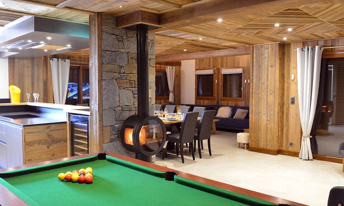 Villarembert Ski Chalet | Chalet 5* · pied des pistes · Spa