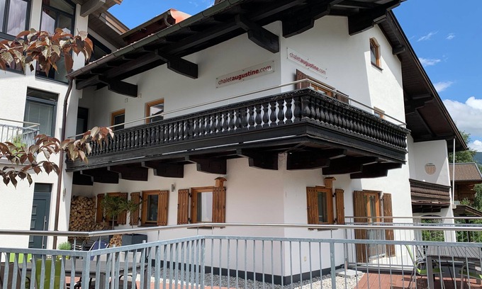 Hinterglemm House | Chalet Augustine 'Top Location' Hinterglemm center in summer for 6 to 12 people