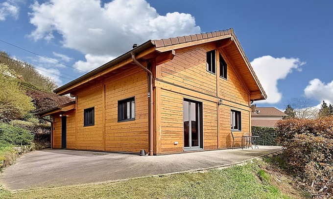 Ferdrupt House | Chalet Bois Cosy - Climatisé - Piscine privée