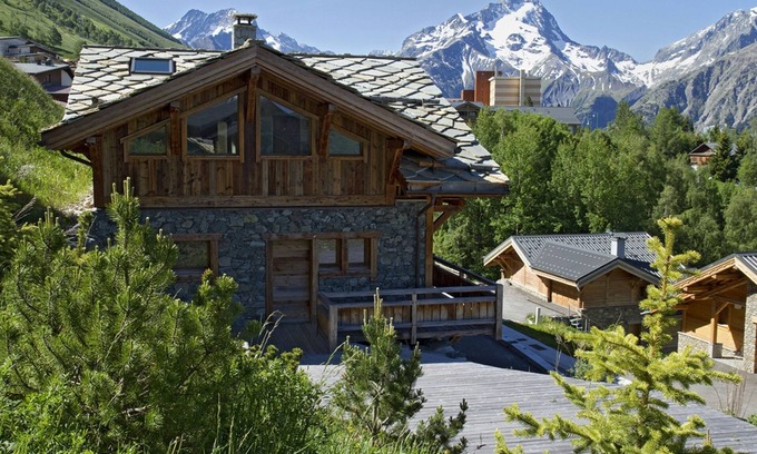 Mont-de-Lans Ski Chalet | Chalet cosy avec piscine privée | Près des pistes