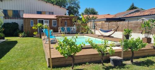 Seignosse Ski Chalet | Chalet de jardin, piscine