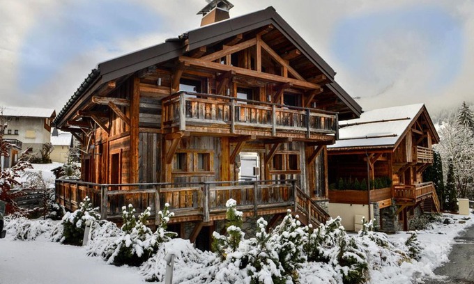 Megeve Ski Chalet | Chalet de luxe au centre du village de Megève - 5 chambres - Jacuzzi