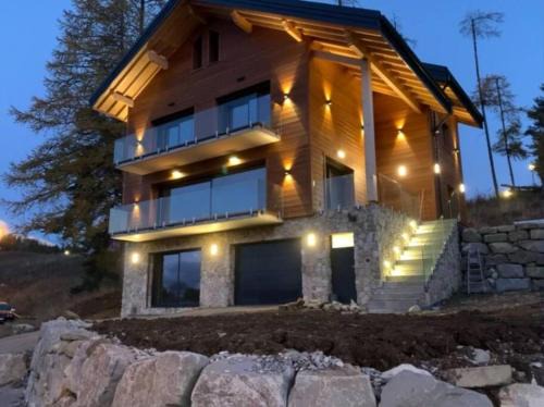 La Joue du Loup Apartment | Chalet de luxe avec Sauna chez Papou