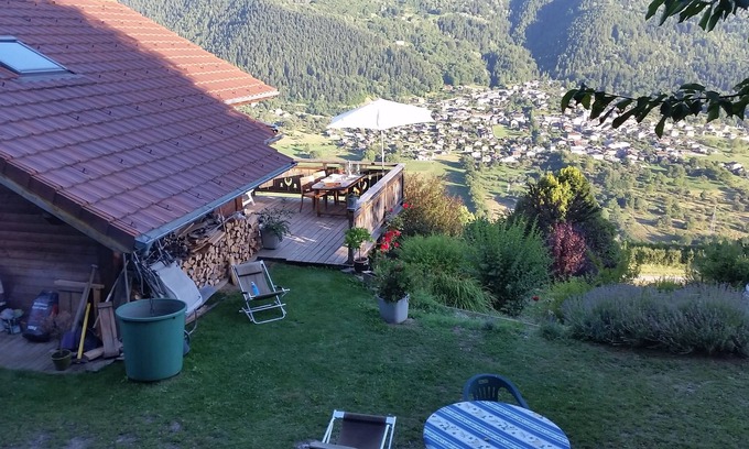 La Cote-dʼAime Ski Chalet | Chalet facing south in La Plagne Tarentaise with exceptional views