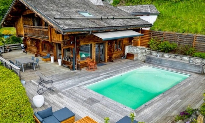 Saint-Gervais-les-Bains Ski Chalet | Chalet Hygge - Piscine - Calme