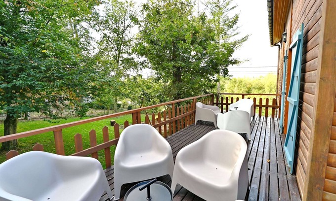 Biron Cabin | Chalet in Biron With Sauna and Nature Views