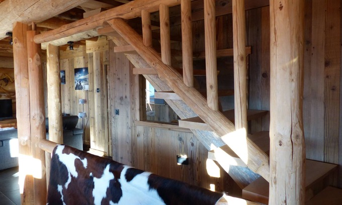 Font-Romeu-Odeillo-Via Ski Chalet | Chalet lodge l'isard, in solid logs