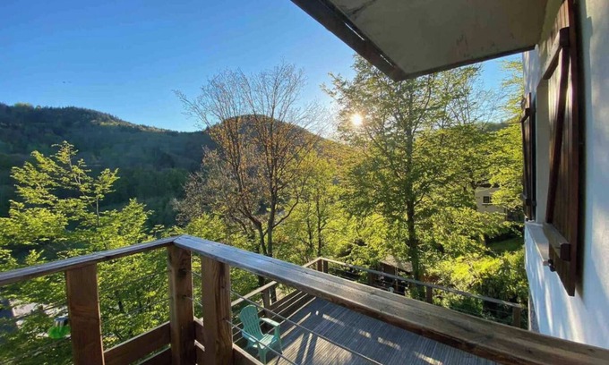 Lalaye Ski Chalet | Chalet Le Cocon du Val - house among the trees