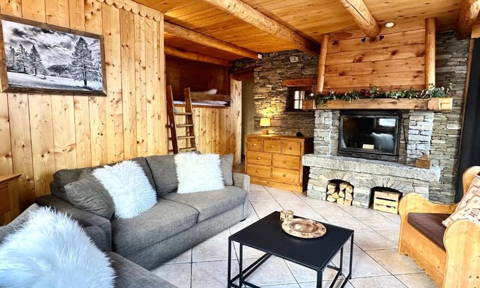 Bessans Apartment | Chalet Les Cocales Résidence Séjour et Nuitées B&B - Appartement Pin Sylvestre