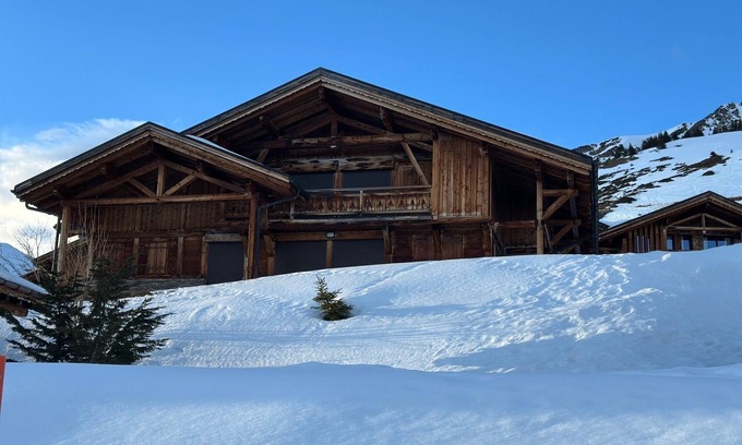 Val d'Illiez Ski Chalet | Chalet Luxe 1850 ski Or Magnificent View Tooth of Afternoon