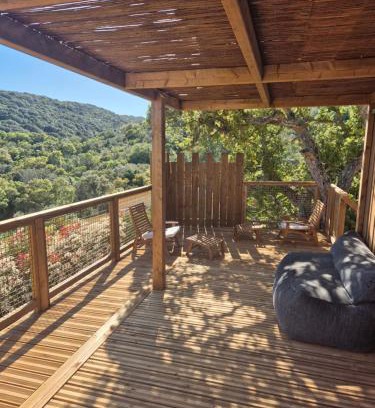 Santa Giulia House | Chalet maisonette dans hameau calme