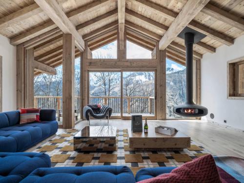 Le Villard Ski Chalet | Chalet moderne à Villarabout - 12 pers, 260m², sauna, salle de cinéma - FR-1-570-68