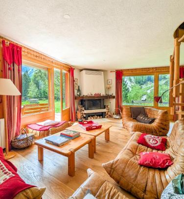Orsieres Apartment | Chalet privé avec vue panoramique, terrasse et jardin