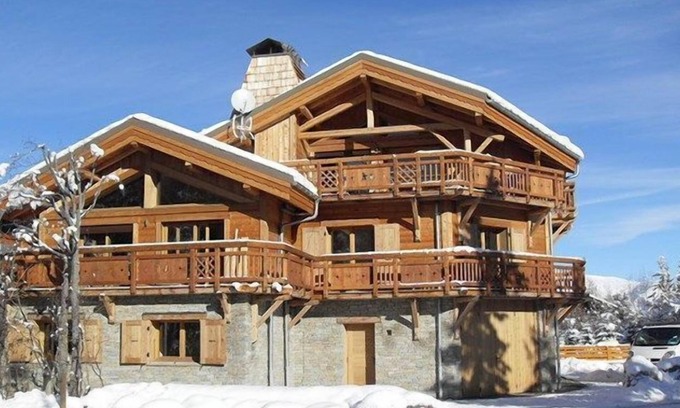 Mont-de-Lans Ski Chalet | Chalet PRIVÉ, proche des pistes, terrasse privée