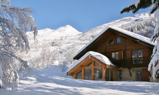 Le Serre Barbin Ski Chalet | Chalet - Serre Chevalier House with garden and terrace in quiet neighborhood