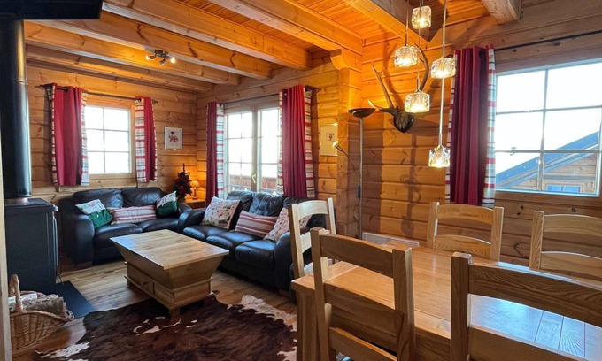 Bellentre Ski Chalet | Chalet sur piste avec ski aux pieds