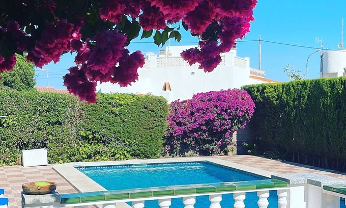 Cala en Porter Ski Chalet | Chalet 'Villa Jones' with Private Pool, Shared Terrace and Wi-Fi