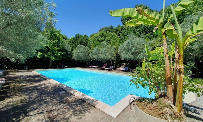 Zona LIV La Giustiniana House | Chalet with swimming pool a few km from Rome