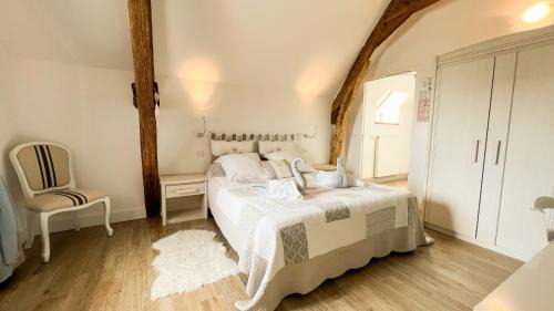 Ferrieres-la-Verrerie Bed & Breakfast | Chambre double Paradis