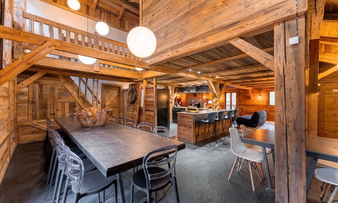 Abondance Ski Chalet | Champ'Alp farm, 32 people. Top-of-the-range chalet with sauna and Nordic baths.