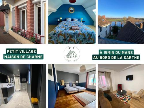 Fille House | Charmant gîte au bord de la Sarthe - 6 personnes