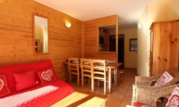 Saint-Chaffrey Apartment | Charmant T2 avec coin montagne, proche pistes et commerces, 6 couchages, terrasse, Serre Chevalier - FR-1-330E-104