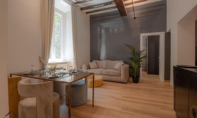 Rione IV Campo Marzio Apartment | Charme apartment with Spa in Piazza del Popolo