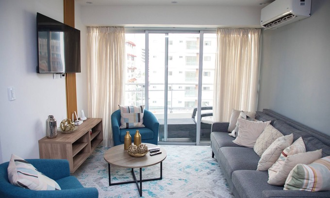 Evaristo Morales Apartment | Charming 2-bedroom apartment in the Center of sunny Santo Domingo
